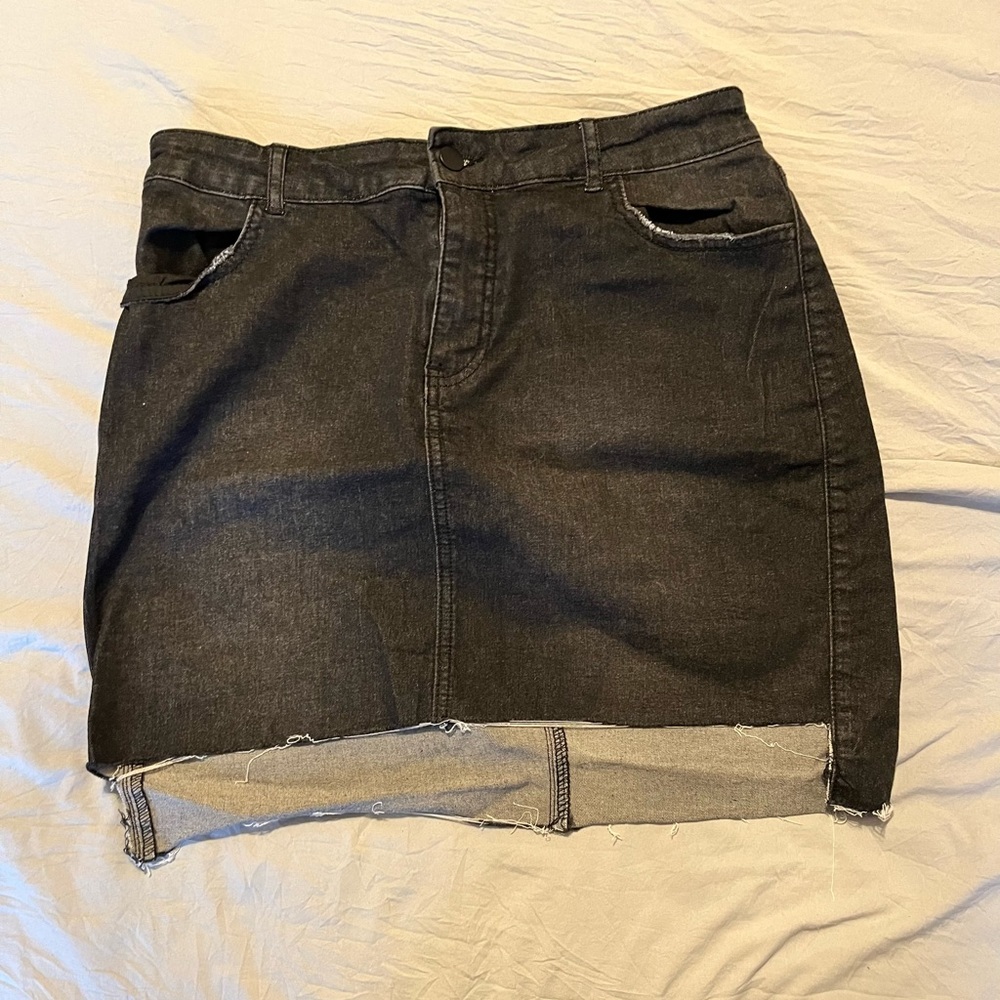 Forever 21 Junior Mini Jean Skirt
